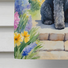 Load image into Gallery viewer, Kerry Blue Terrier Spring Path House Flag