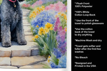 Load image into Gallery viewer, Kerry Blue Terrier Spring Path Kitchen Towel