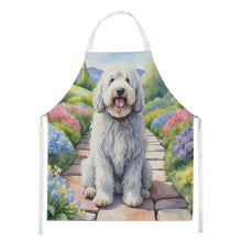 Load image into Gallery viewer, Komondor Spring Path Apron – Artist-Designed Kitchen, BBQ &amp; Craft Apron