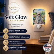 Load image into Gallery viewer, Komondor Spring Path Ceramic Night Light Compact, UL-Certified, Ideal for Bedroom, Bathroom, Nursery, Hallway, Kitchen, 6x4x3, Multicolor