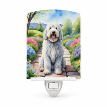 Load image into Gallery viewer, Komondor Spring Path Ceramic Night Light Compact, UL-Certified, Ideal for Bedroom, Bathroom, Nursery, Hallway, Kitchen, 6x4x3, Multicolor