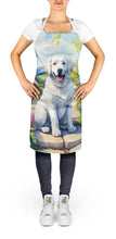 Load image into Gallery viewer, Kuvasz Spring Path Apron – Artist-Designed Kitchen, BBQ &amp; Craft Apron