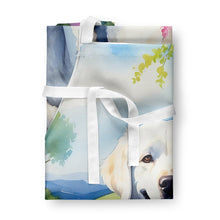 Load image into Gallery viewer, Kuvasz Spring Path Apron – Artist-Designed Kitchen, BBQ &amp; Craft Apron