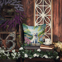 Load image into Gallery viewer, Kuvasz Spring Path Throw Pillow