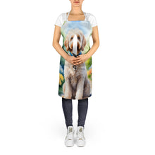 Load image into Gallery viewer, Labradoodle Spring Path Apron – Artist-Designed Kitchen, BBQ &amp; Craft Apron