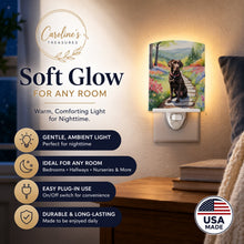 Load image into Gallery viewer, Labrador Retriever Spring Path Ceramic Night Light Compact, UL-Certified, Ideal for Bedroom, Bathroom, Nursery, Hallway, Kitchen, 6x4x3, Multicolor
