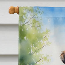 Load image into Gallery viewer, Leonberger Spring Path House Flag