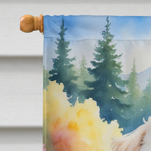 Load image into Gallery viewer, Maltipoo Spring Path House Flag