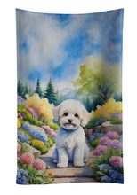 Load image into Gallery viewer, Maltipoo Spring Path Kitchen Towel