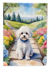 Load image into Gallery viewer, Maltipoo Spring Path House Flag