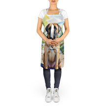 Load image into Gallery viewer, Mastiff Spring Path Apron – Artist-Designed Kitchen, BBQ &amp; Craft Apron