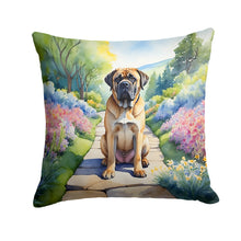 Load image into Gallery viewer, Mastiff Spring Path Throw Pillow