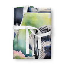 Load image into Gallery viewer, Neapolitan Mastiff Spring Path Apron – Artist-Designed Kitchen, BBQ &amp; Craft Apron
