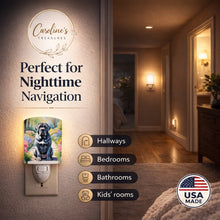 Load image into Gallery viewer, Neapolitan Mastiff Spring Path Ceramic Night Light Compact, UL-Certified, Ideal for Bedroom, Bathroom, Nursery, Hallway, Kitchen, 6x4x3, Multicolor