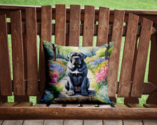 Load image into Gallery viewer, Neapolitan Mastiff Spring Path Throw Pillow - 14x14 Decorative Pillow – Art for Your Home &amp; Patio