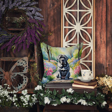 Load image into Gallery viewer, Neapolitan Mastiff Spring Path Throw Pillow