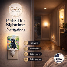 Load image into Gallery viewer, Newfoundland Spring Path Ceramic Night Light Compact, UL-Certified, Ideal for Bedroom, Bathroom, Nursery, Hallway, Kitchen, 6x4x3, Multicolor