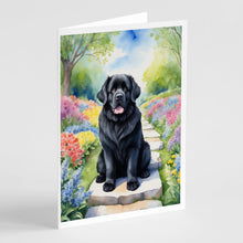 Load image into Gallery viewer, Newfoundland Spring Path Greeting Cards - Blank Note Cards – 8-Pack of Artist-Designed Cards with Envelopes