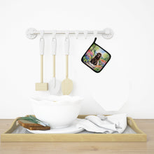 Load image into Gallery viewer, Newfoundland Spring Path Pot Holders - Set of 2 Decorative Kitchen Helpers | Made in the USA