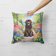 Load image into Gallery viewer, Newfoundland Spring Path Throw Pillow
