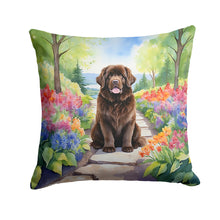 Load image into Gallery viewer, Newfoundland Spring Path Throw Pillow