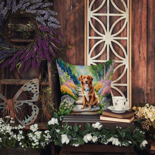 Load image into Gallery viewer, Nova Scotia Duck Tolling Retriever Spring Path Throw Pillow