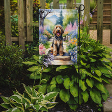 Load image into Gallery viewer, Otterhound Spring Path Garden Flag  – Dog-Themed Floral Outdoor Decor