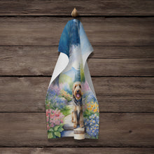 Load image into Gallery viewer, Otterhound Spring Path Kitchen Towel