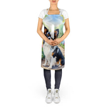 Load image into Gallery viewer, Papillon Spring Path Apron – Artist-Designed Kitchen, BBQ &amp; Craft Apron