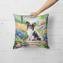 Load image into Gallery viewer, Papillon Spring Path Throw Pillow