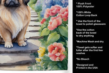 Load image into Gallery viewer, Pekingese Spring Path Kitchen Towel