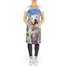 Load image into Gallery viewer, Pit Bull Terrier Spring Path Apron – Artist-Designed Kitchen, BBQ &amp; Craft Apron
