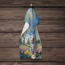Load image into Gallery viewer, Pit Bull Terrier Spring Path Kitchen Towel