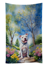 Load image into Gallery viewer, Pit Bull Terrier Spring Path Kitchen Towel
