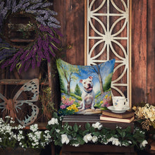 Load image into Gallery viewer, Pit Bull Terrier Spring Path Throw Pillow
