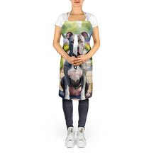 Load image into Gallery viewer, Pit Bull Terrier Spring Path Apron – Artist-Designed Kitchen, BBQ &amp; Craft Apron