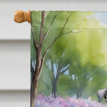 Load image into Gallery viewer, Pit Bull Terrier Spring Path House Flag