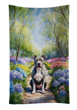 Load image into Gallery viewer, Pit Bull Terrier Spring Path Kitchen Towel