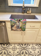 Load image into Gallery viewer, Pointer Spring Path Kitchen Towel