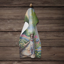 Load image into Gallery viewer, Pointer Spring Path Kitchen Towel