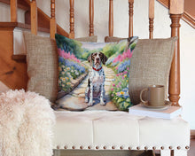 Load image into Gallery viewer, Pointer Spring Path Throw Pillow - 14x14 Decorative Pillow – Art for Your Home &amp; Patio