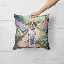 Load image into Gallery viewer, Pointer Spring Path Throw Pillow