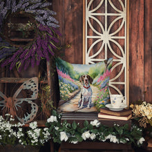 Load image into Gallery viewer, Pointer Spring Path Throw Pillow