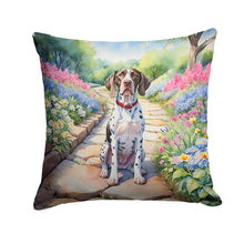 Load image into Gallery viewer, Pointer Spring Path Throw Pillow