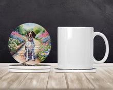 Load image into Gallery viewer, Pointer Spring Path Large Sandstone Coasters Pack of 4