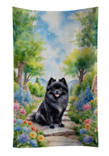 Load image into Gallery viewer, Pomeranian Spring Path Kitchen Towel