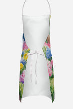 Load image into Gallery viewer, White Poodle Spring Path Apron – Artist-Designed Kitchen, BBQ &amp; Craft Apron