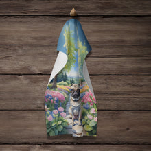Load image into Gallery viewer, Pug Spring Path Kitchen Towel