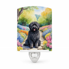 Load image into Gallery viewer, Puli Spring Path Ceramic Night Light Compact, UL-Certified, Ideal for Bedroom, Bathroom, Nursery, Hallway, Kitchen, 6x4x3, Multicolor
