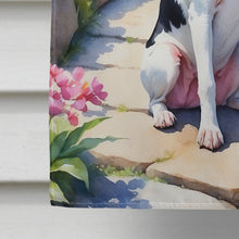 Load image into Gallery viewer, Rat Terrier Spring Path House Flag